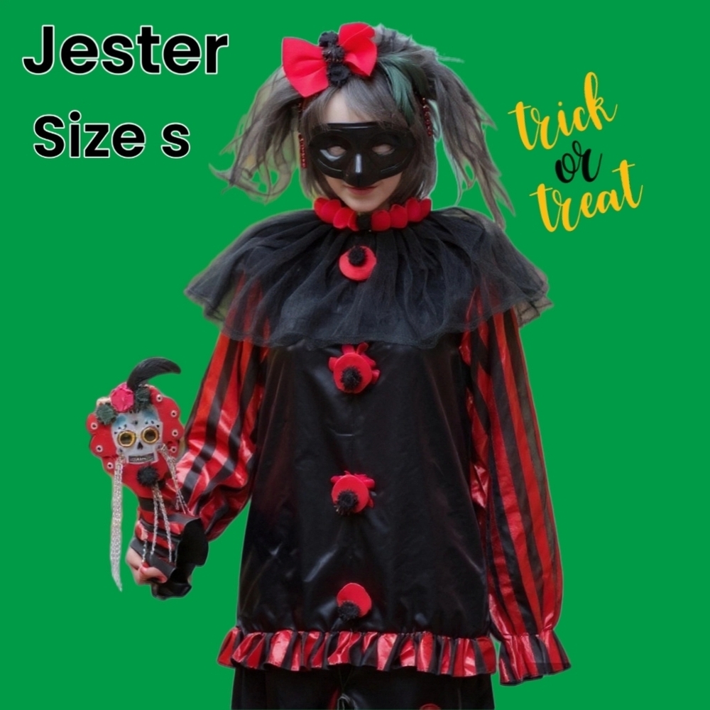 Halloween Costume Cute Spooky Clown Size S / M
